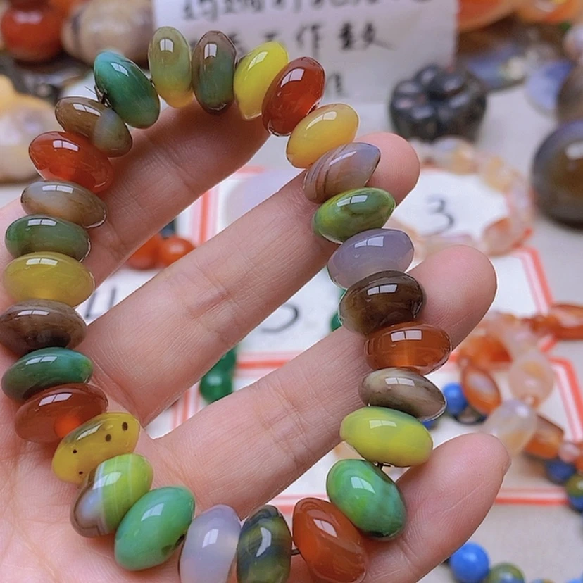 【闪购商品】未镶嵌玛瑙/玉髓珠宝半成品幸*星