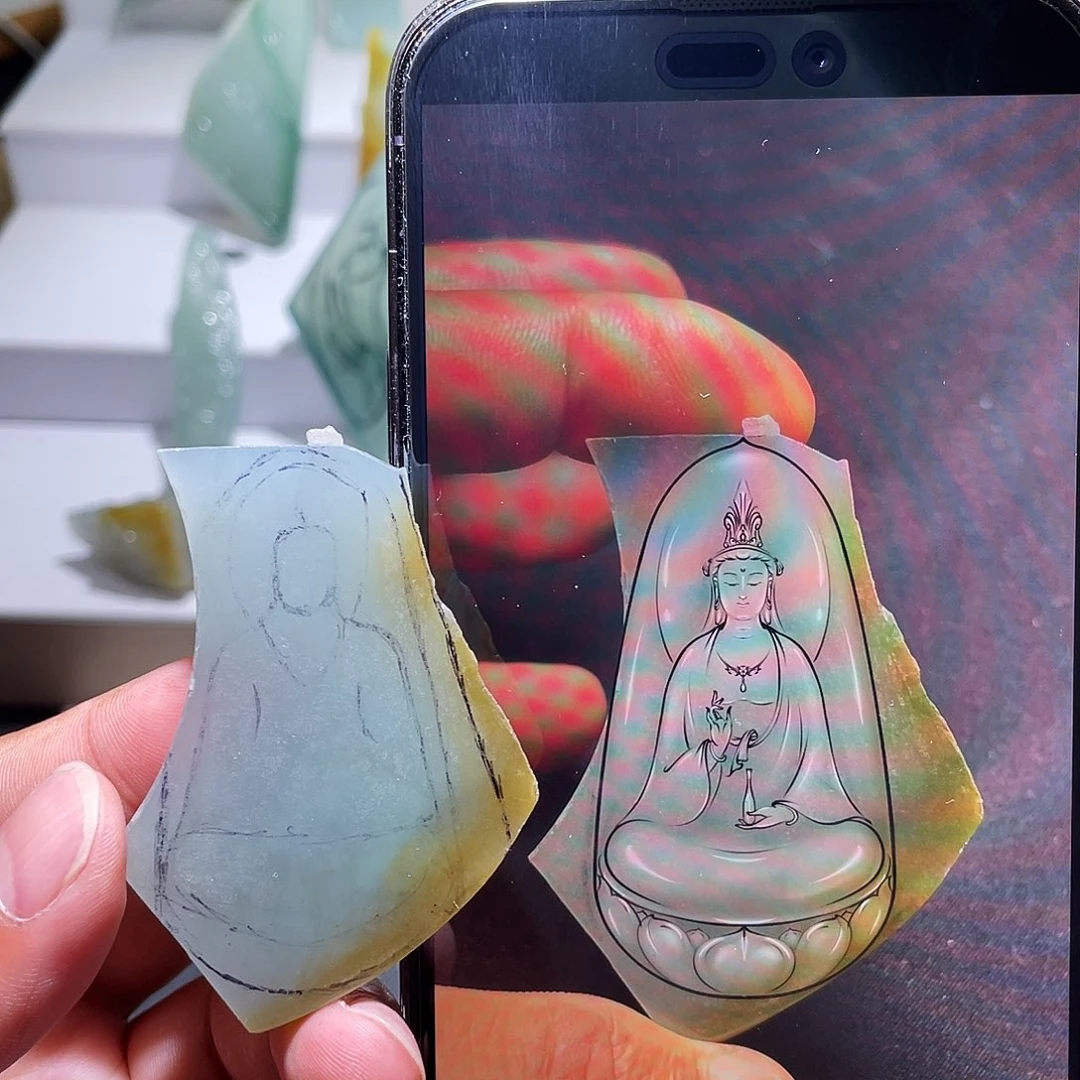 未镶嵌定制翡翠包工
