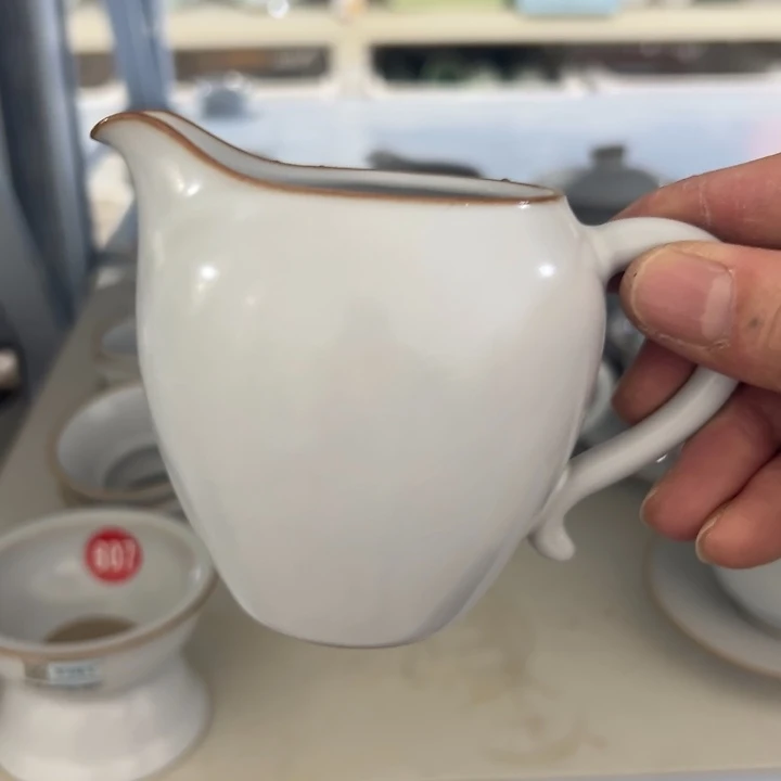 微瑕陶瓷茶壶茶杯家用