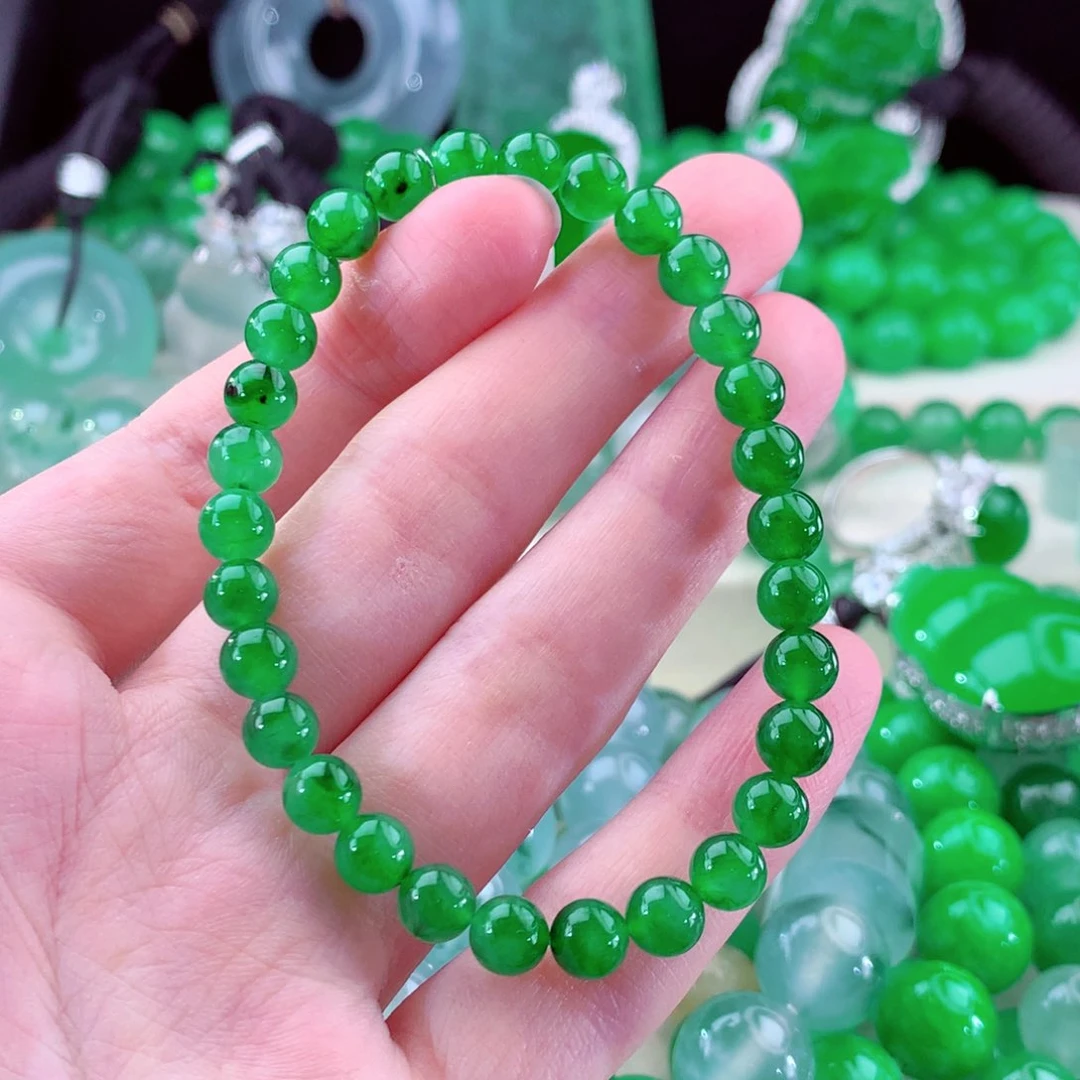 未镶嵌手链翡翠天然