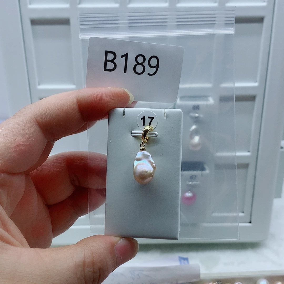 淡水珍珠吊坠(不含链)合金