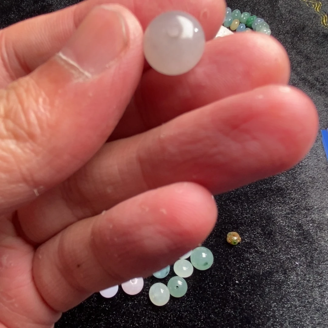 翡翠散珠?***?天然翡翠A货散珠