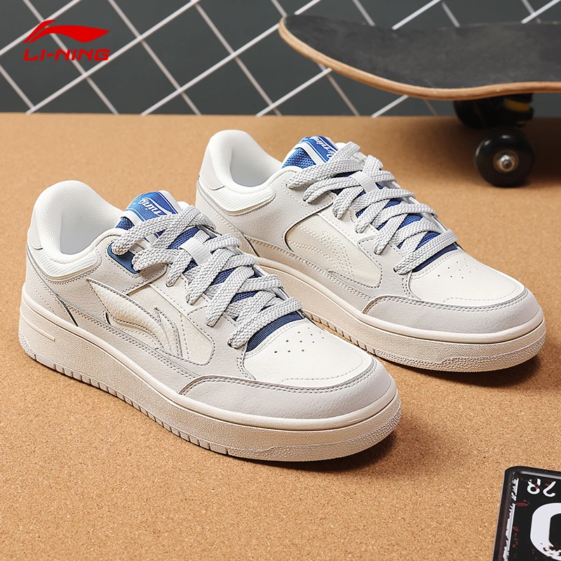 李宁天迹男鞋板鞋2025夏季新款时尚百搭潮流板鞋轻便舒适休闲鞋