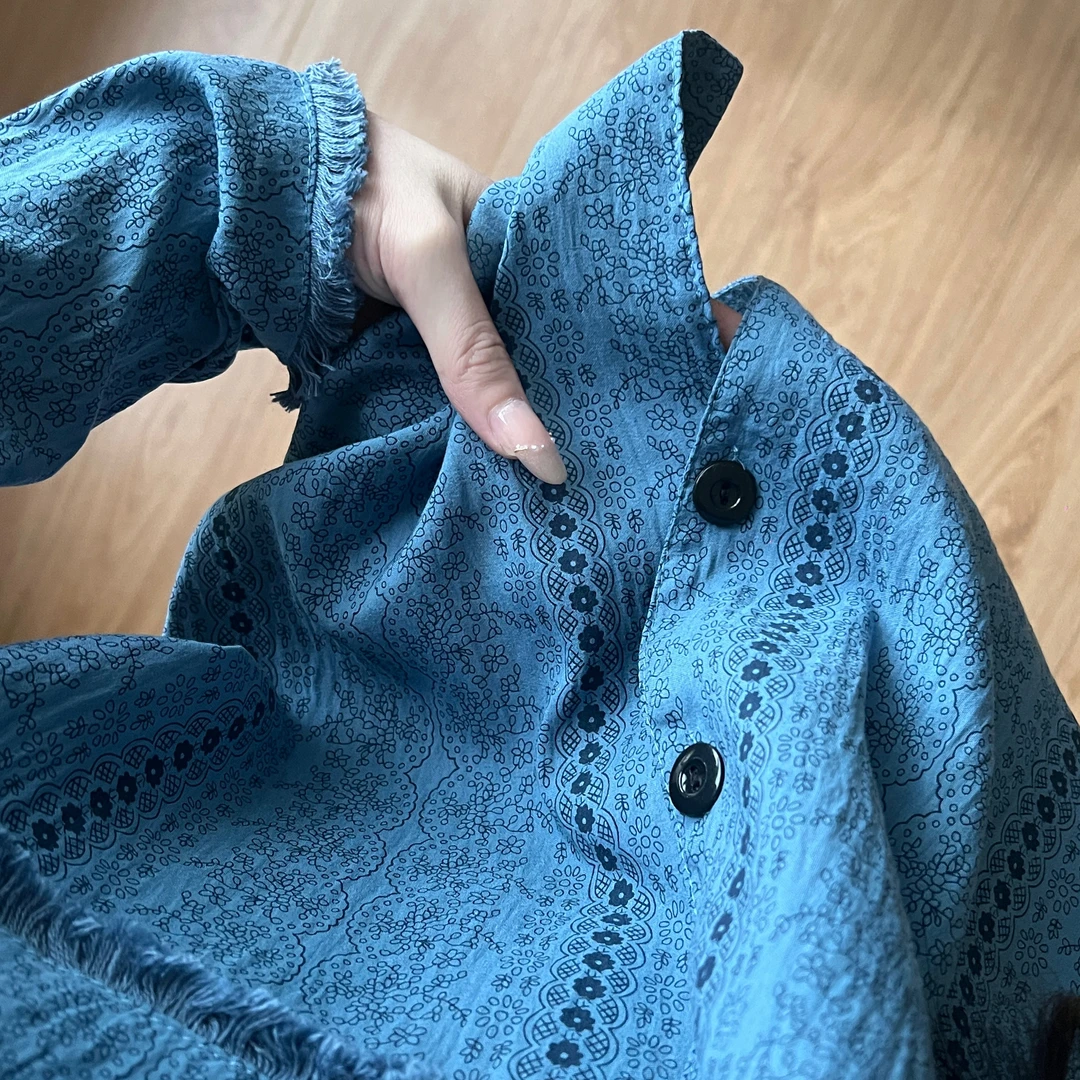 【流苏南法假日】250斤大码睡衣女新款云朵棉长袖长裤外穿家居服