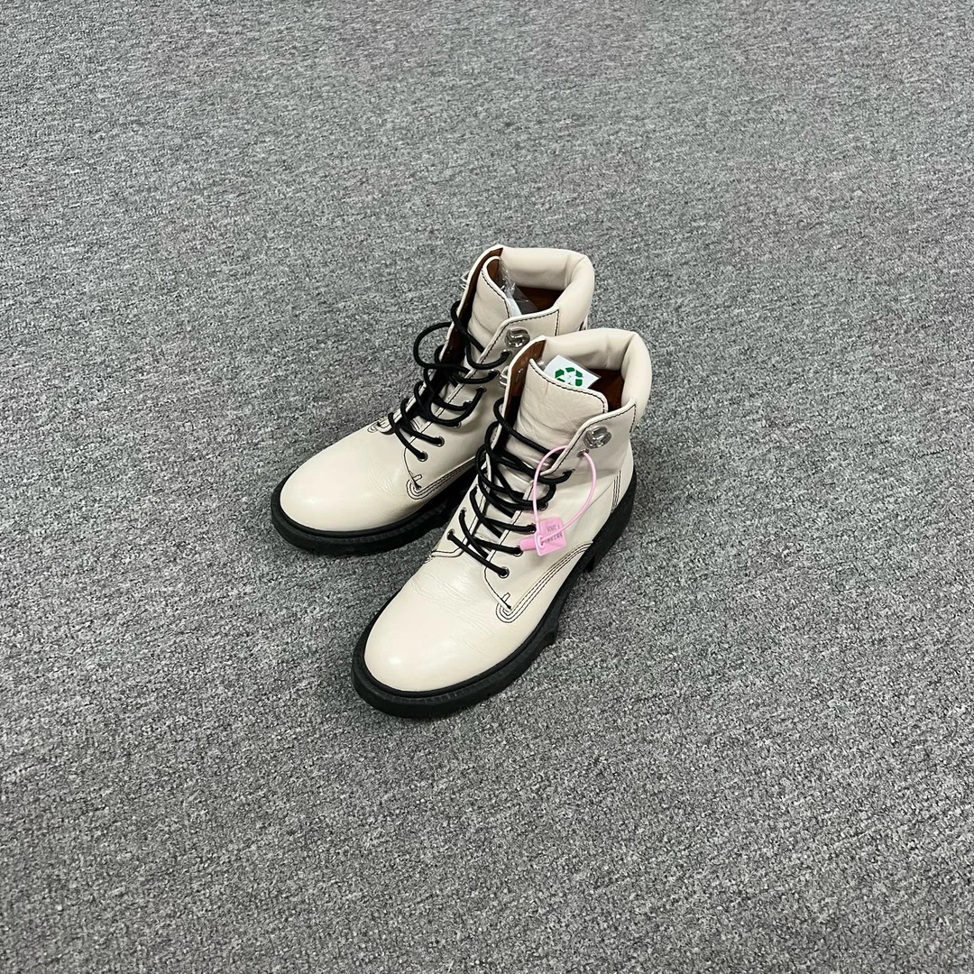 99新 AMIPARIS coach白色中筒靴37 码