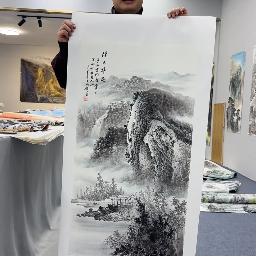 国画国画作品宣纸纯手绘