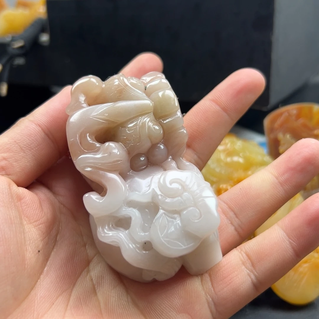 石英质玉（黄龙玉）未镶嵌多选一发货