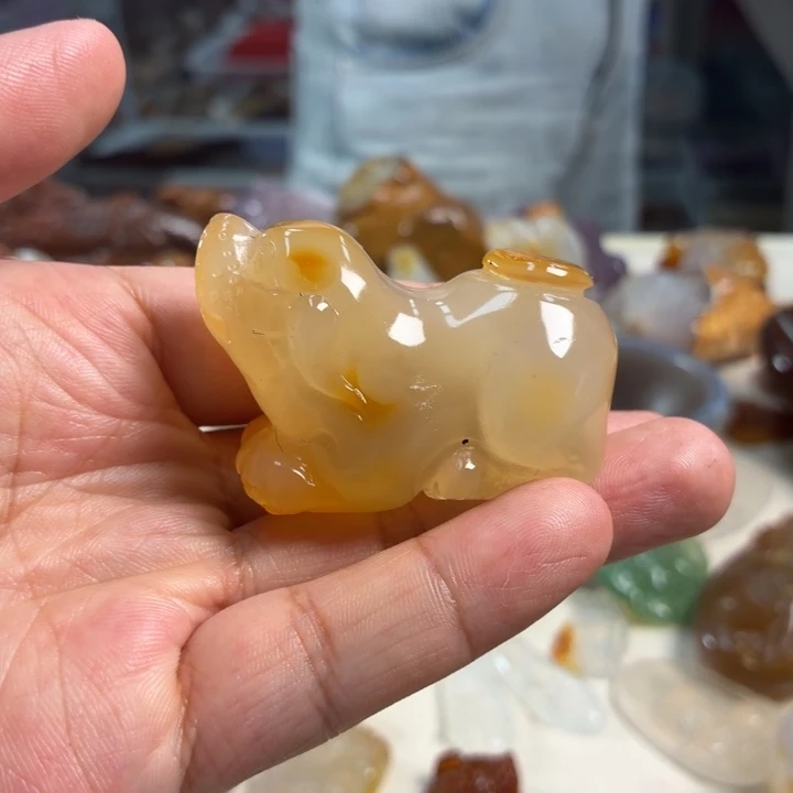 未镶嵌吊坠(不含链)玛瑙/玉髓