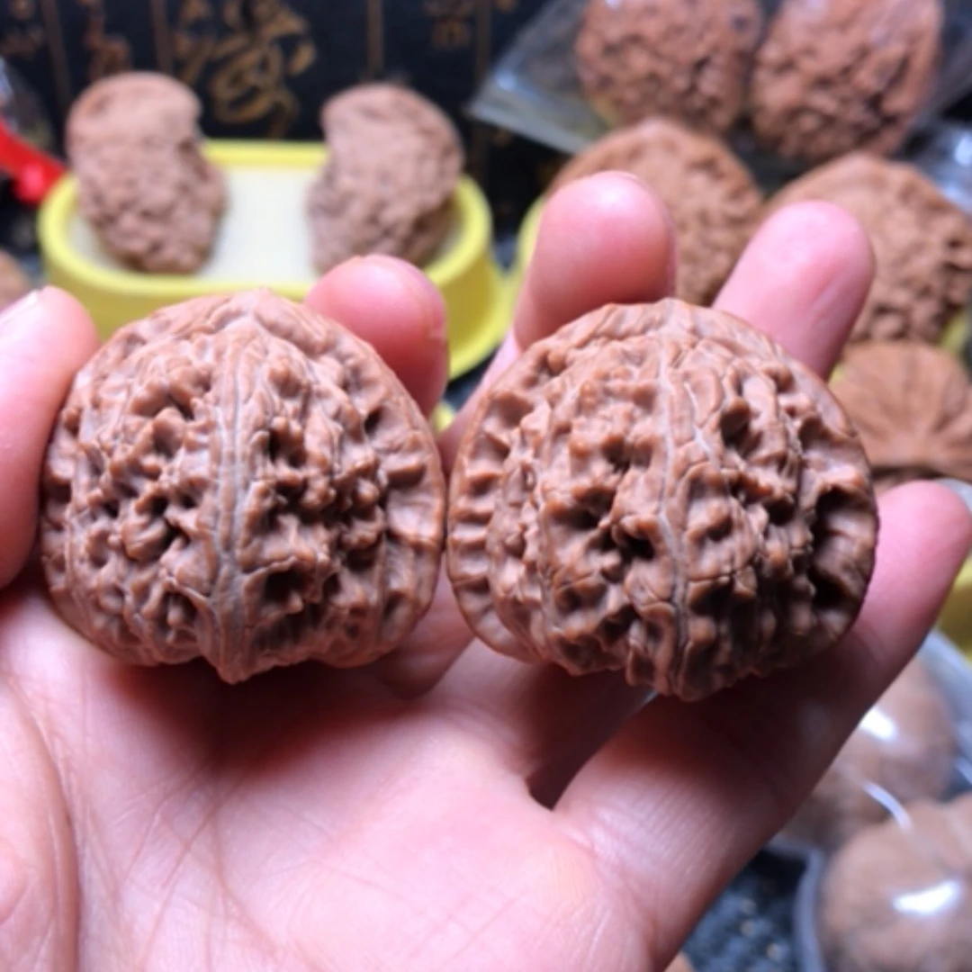 【闪购商品】核桃手串/手链三角白尺寸38