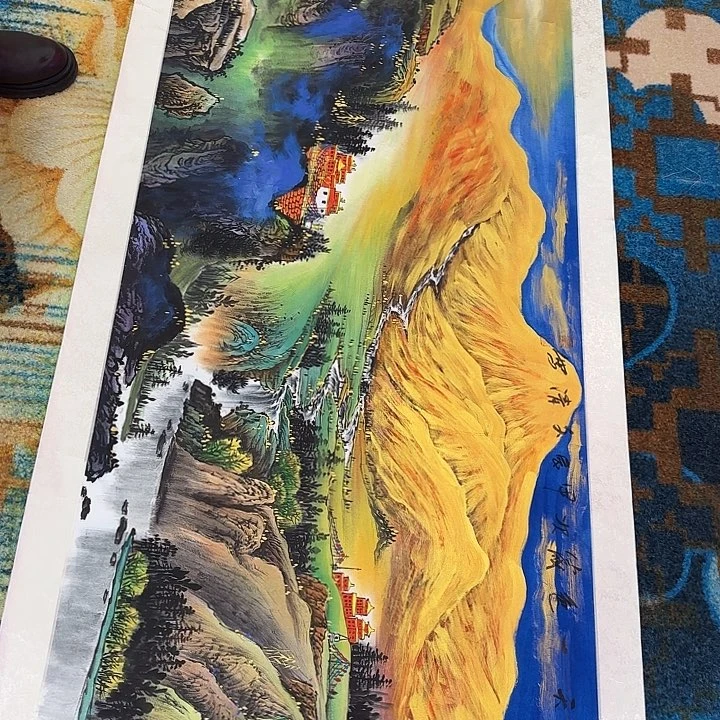 国画徐文清老师展览原作