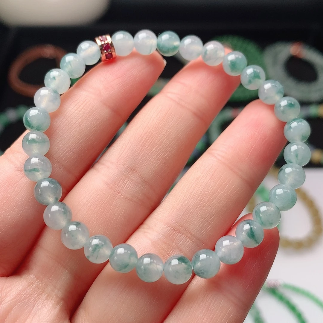 翡翠未镶嵌手链翡翠