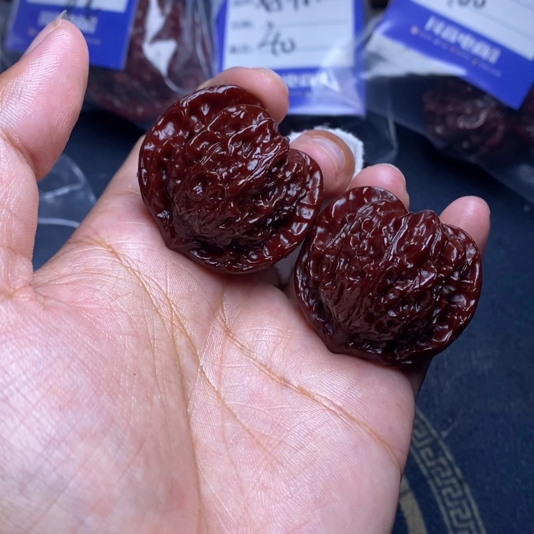 文玩核桃吊坠公子帽37