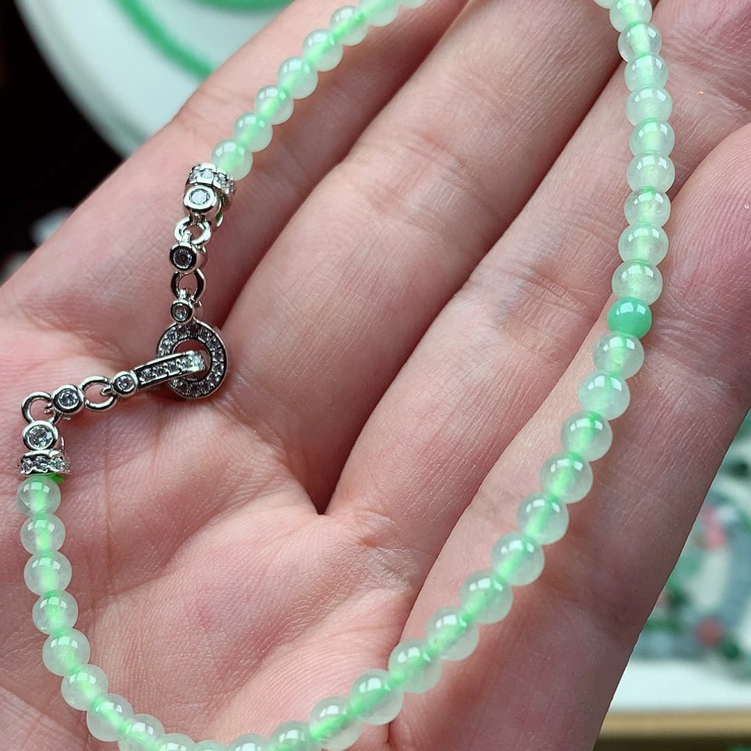 未镶嵌手链翡翠翡翠