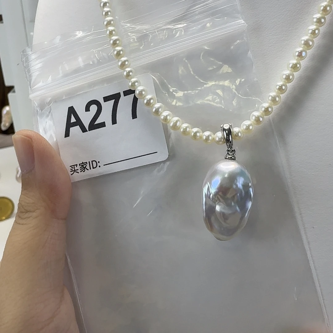 吊坠(不含链)淡水珍珠合金