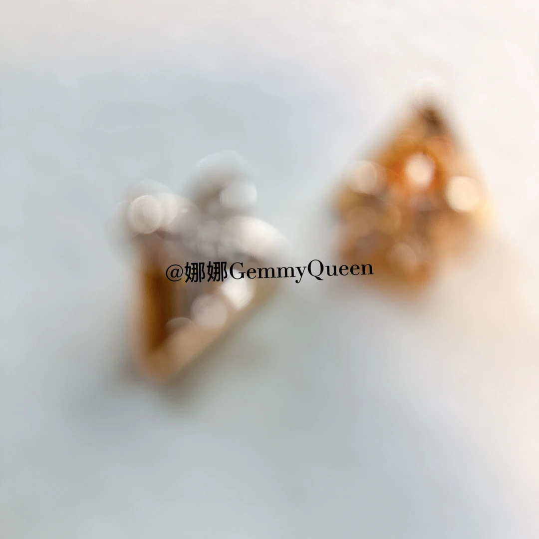 铜合金合成锆石耳饰 娜娜GemmyQueen耳环GQ04300