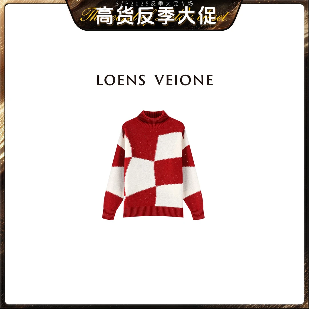 LOENS VEIONE/罗拉【反季大促】意大利精纺100%羊毛衫24CVDA0493N