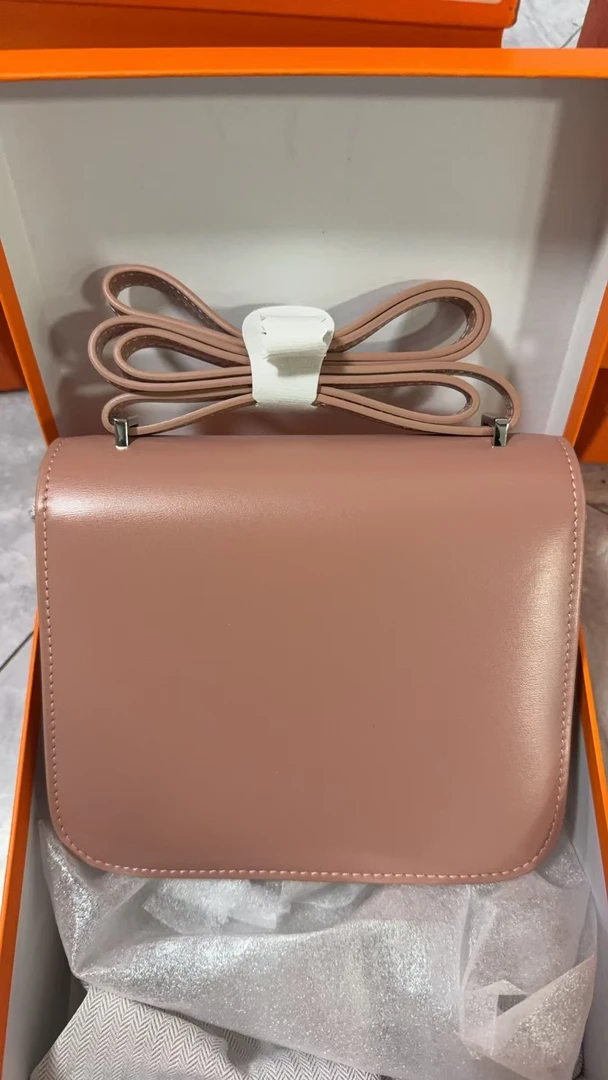 19KJ藕粉【孤品微瑕】新款时尚轻奢百搭气质女包