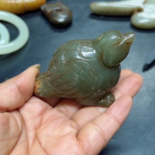 吊坠白玉菩提把件