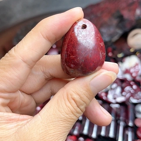 【闪购商品】天然辰砂天然原矿朱砂吊坠
