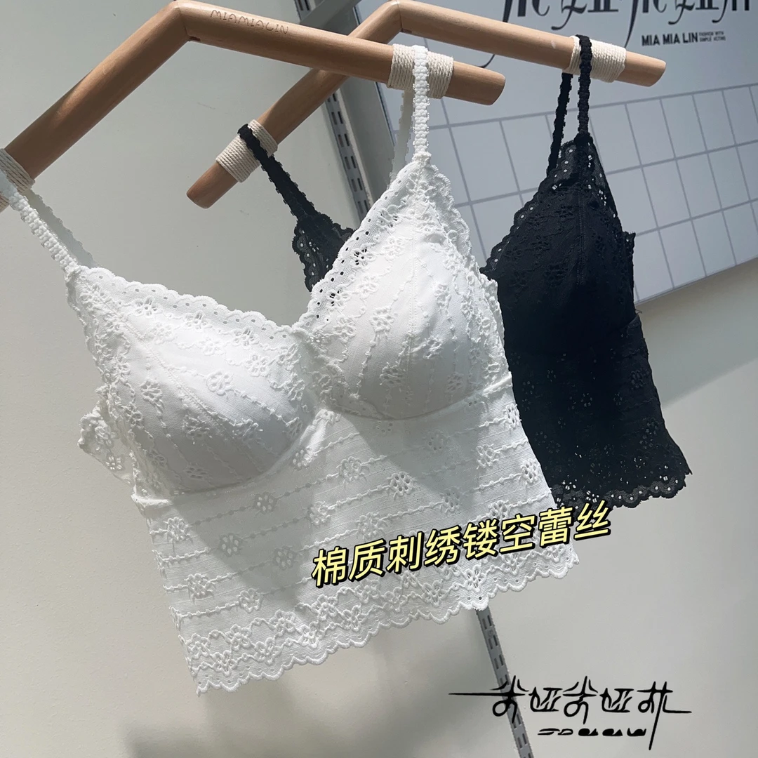 3033   福利王炸款 奢感蕾丝V领零束缚时尚百搭亲肤透气美背