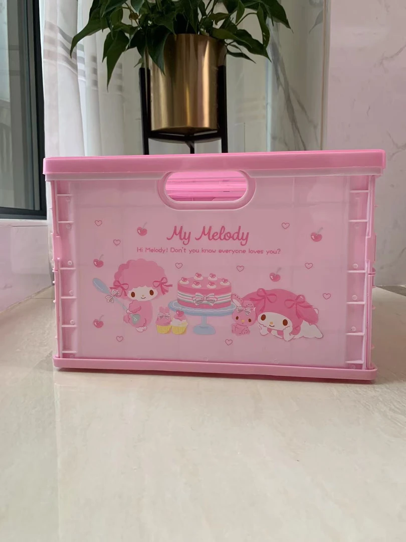 卡通大号美乐蒂必爱诺小羊piano折叠收纳箱玩具零食内衣衣物收纳