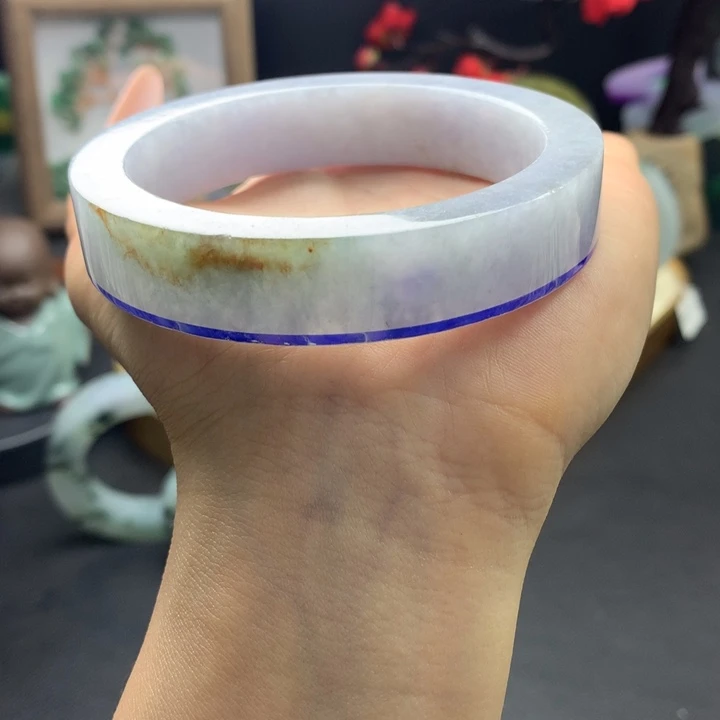 定制翡翠未镶嵌翡翠手镯