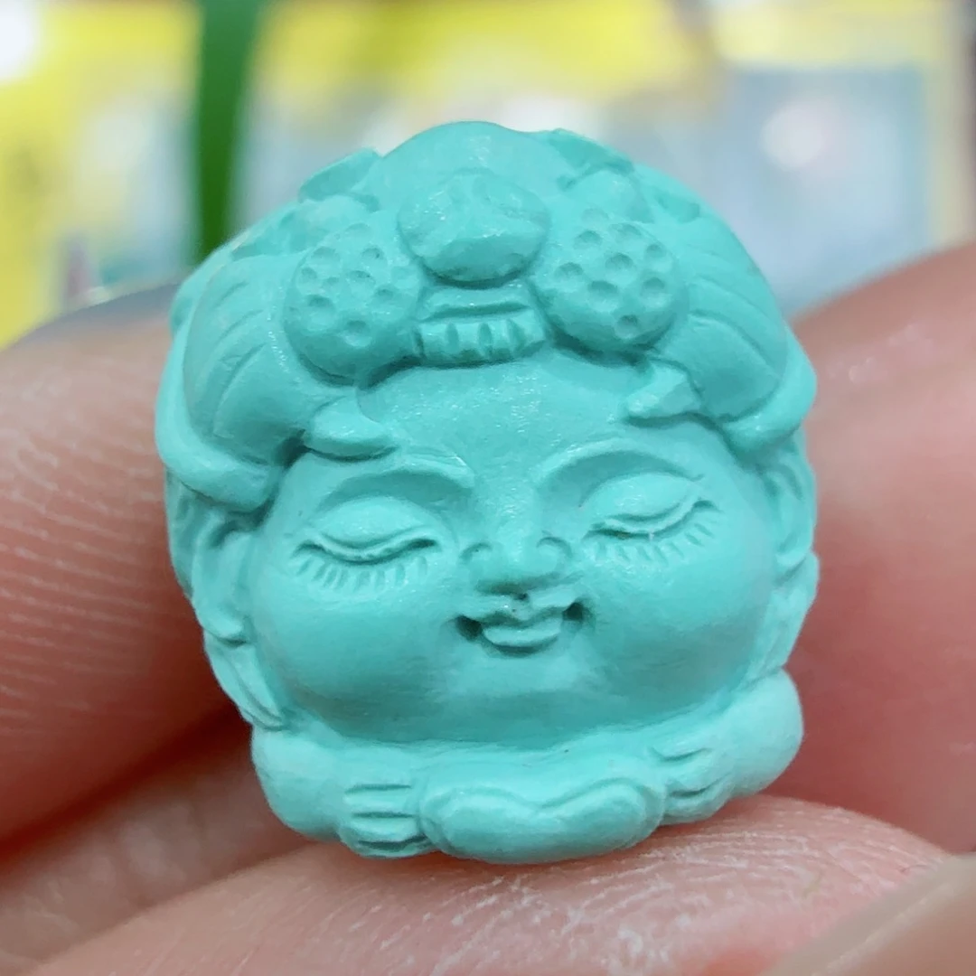 未镶嵌绿松石珠宝奇石