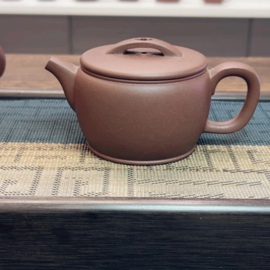 茶壶紫砂黄龙山原矿底槽清半手工