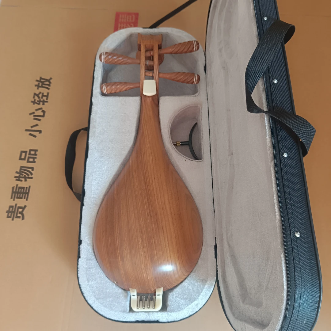 酸枝木柳琴，刺猬紫檀木，红花梨木