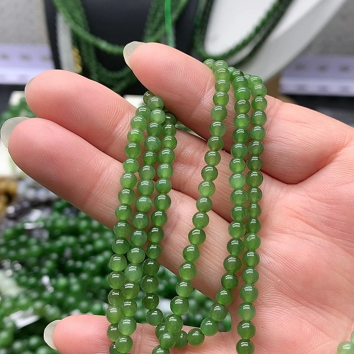 【闪购商品】和田玉手链未镶嵌努****?4