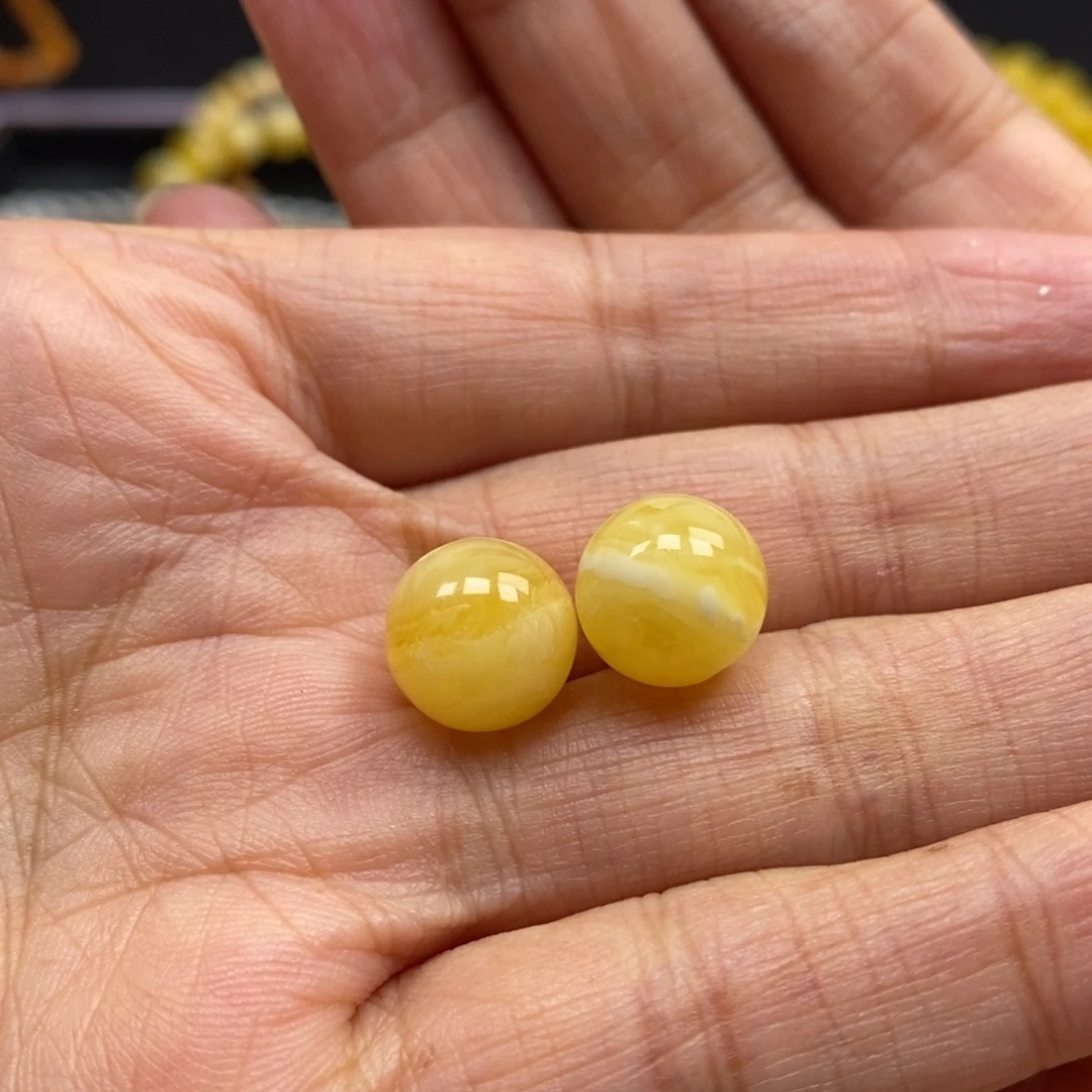 琥珀未镶嵌裸石蜜蜡11+