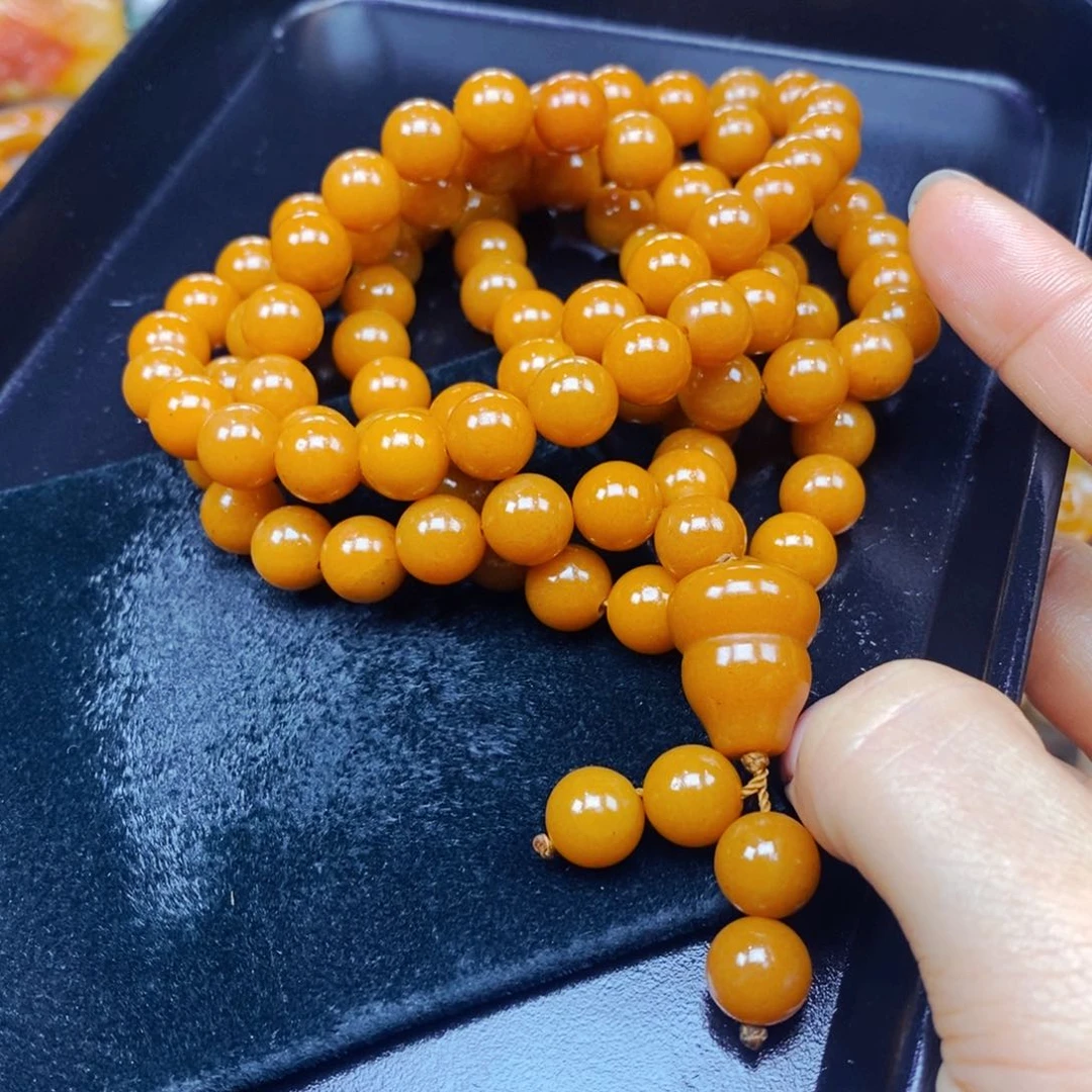 未镶嵌石英质玉（黄龙玉）吊坠(不含链)