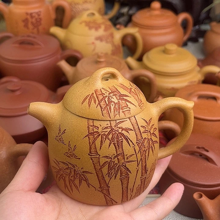 M***鑫原矿黄金刻绘秦权精工半手230➕2杯