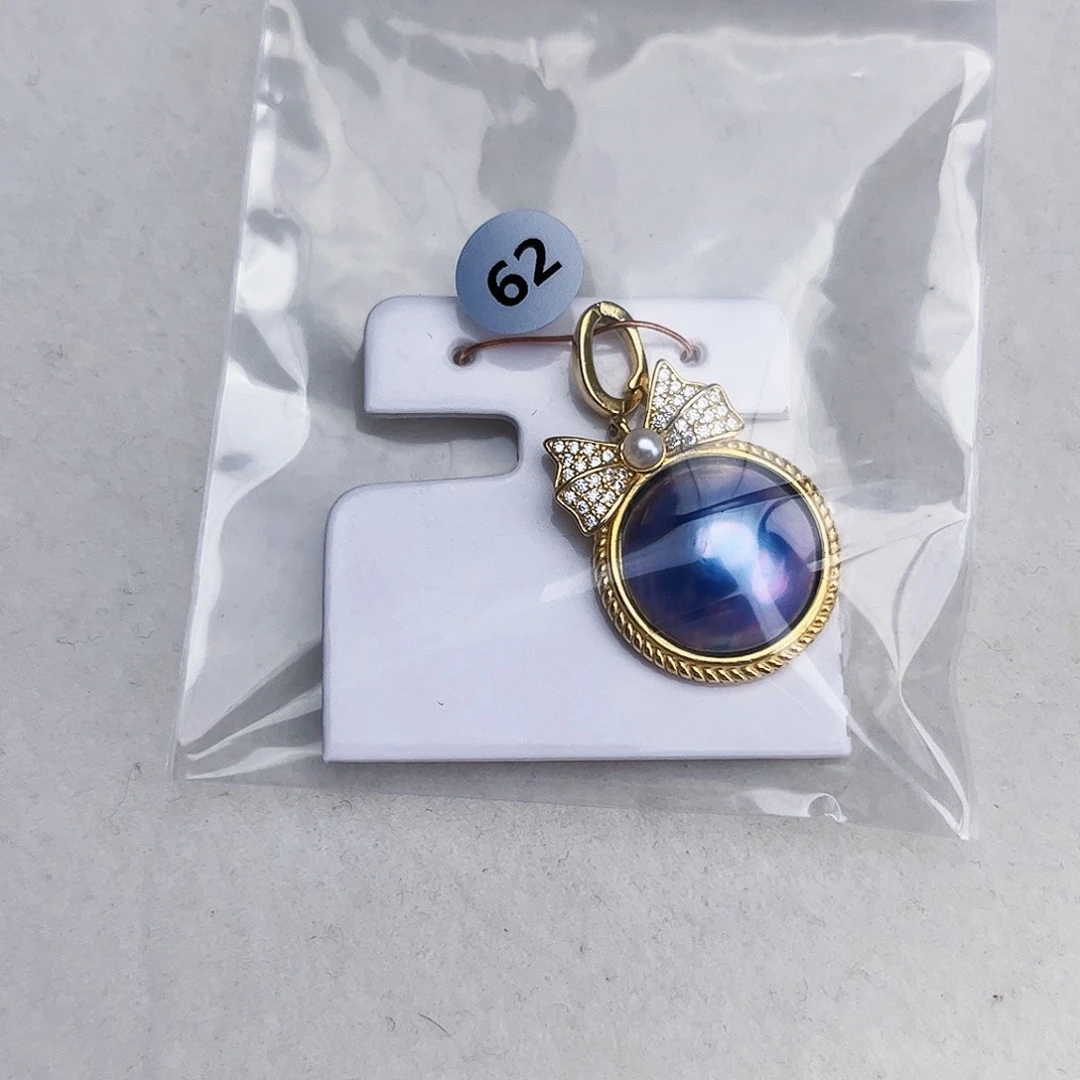听***甜耳饰拼合珍珠（马贝珠）银S925镶嵌