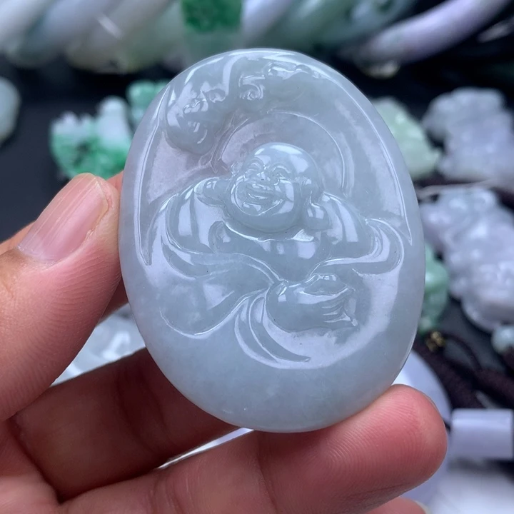 翡翠未镶嵌颈饰翡翠A货S014