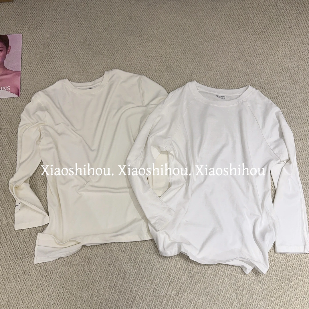 小时候女装店大版纯色t恤9070 9126