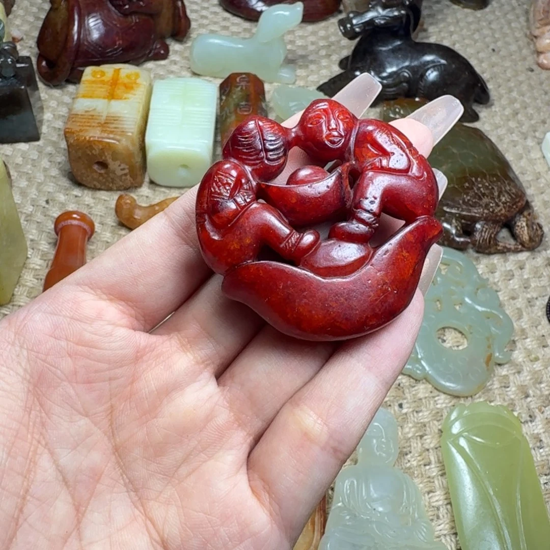 白玉菩提吊坠挂件