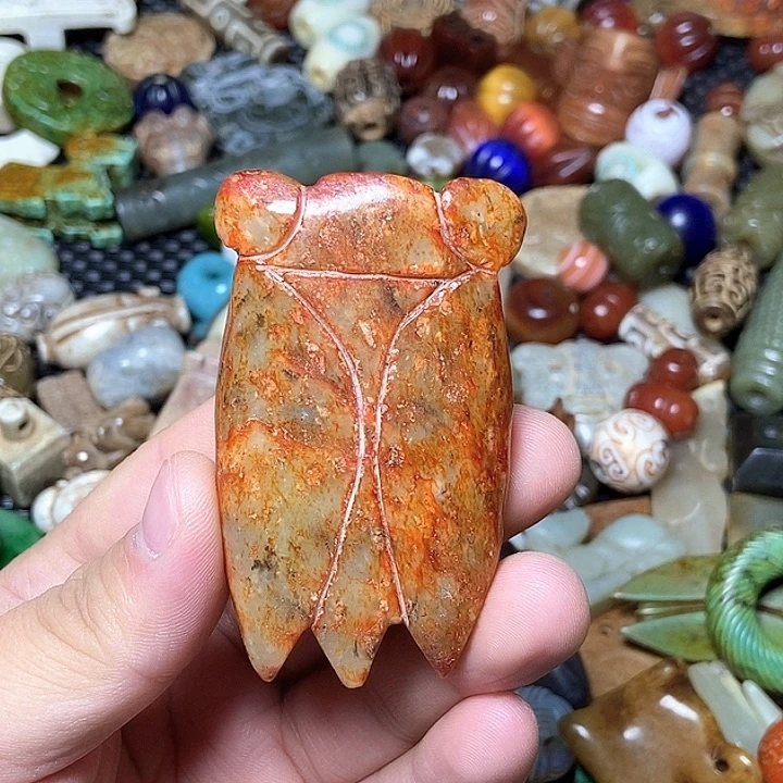 和田玉未镶嵌颈饰59