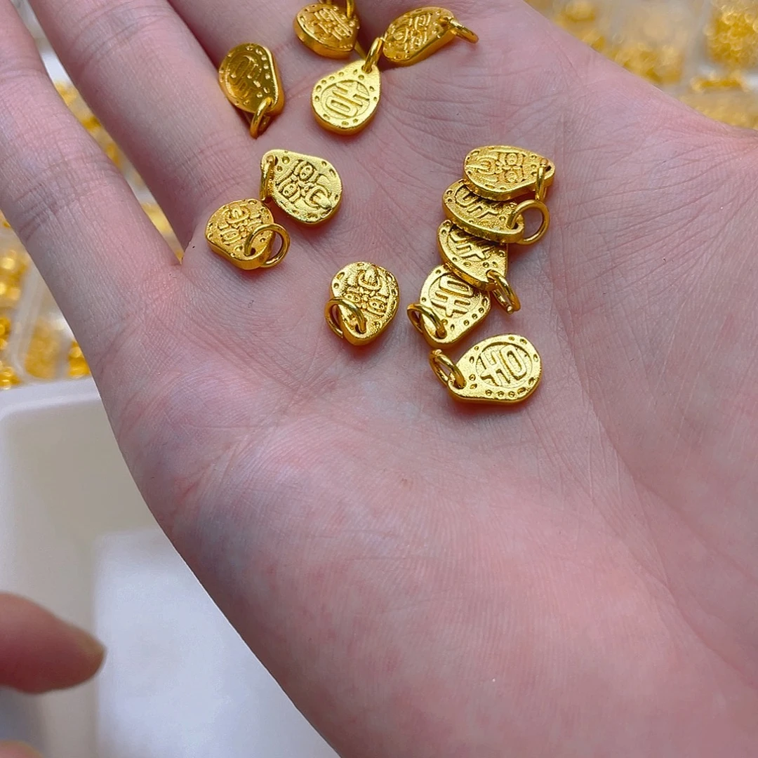 锆石铜合金扎基拉姆吊坠2个