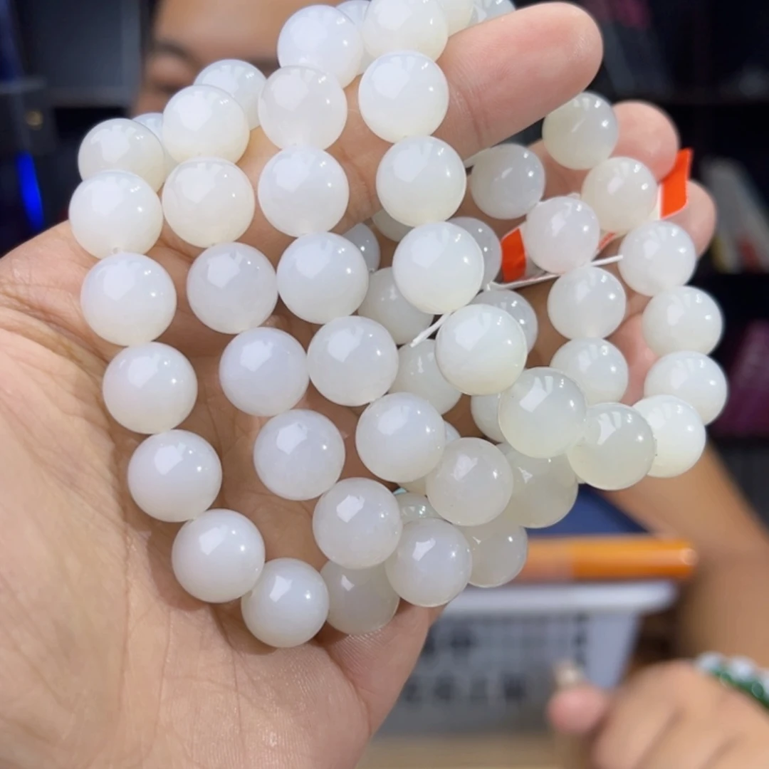 手串未镶嵌和田玉纯天然13年新疆且末天泰卡12多样性发其一