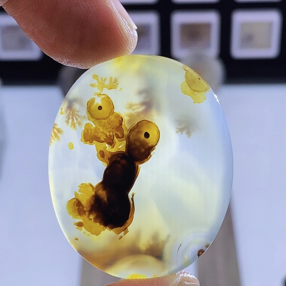 玛瑙/玉髓未镶嵌吊坠(不含链)39