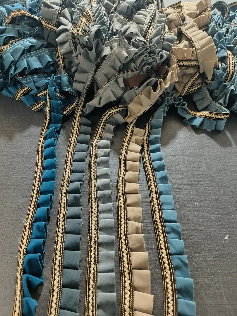 小木耳边，沙发垫 套，榻榻米，布艺拼接立领专用花边