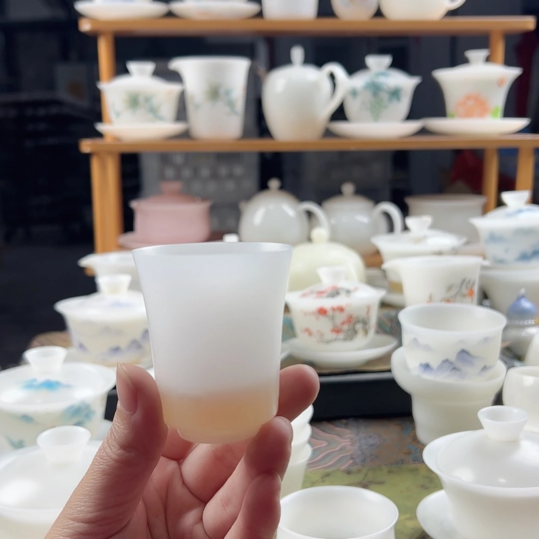 素烧璞玉薄胎沉香杯70ml