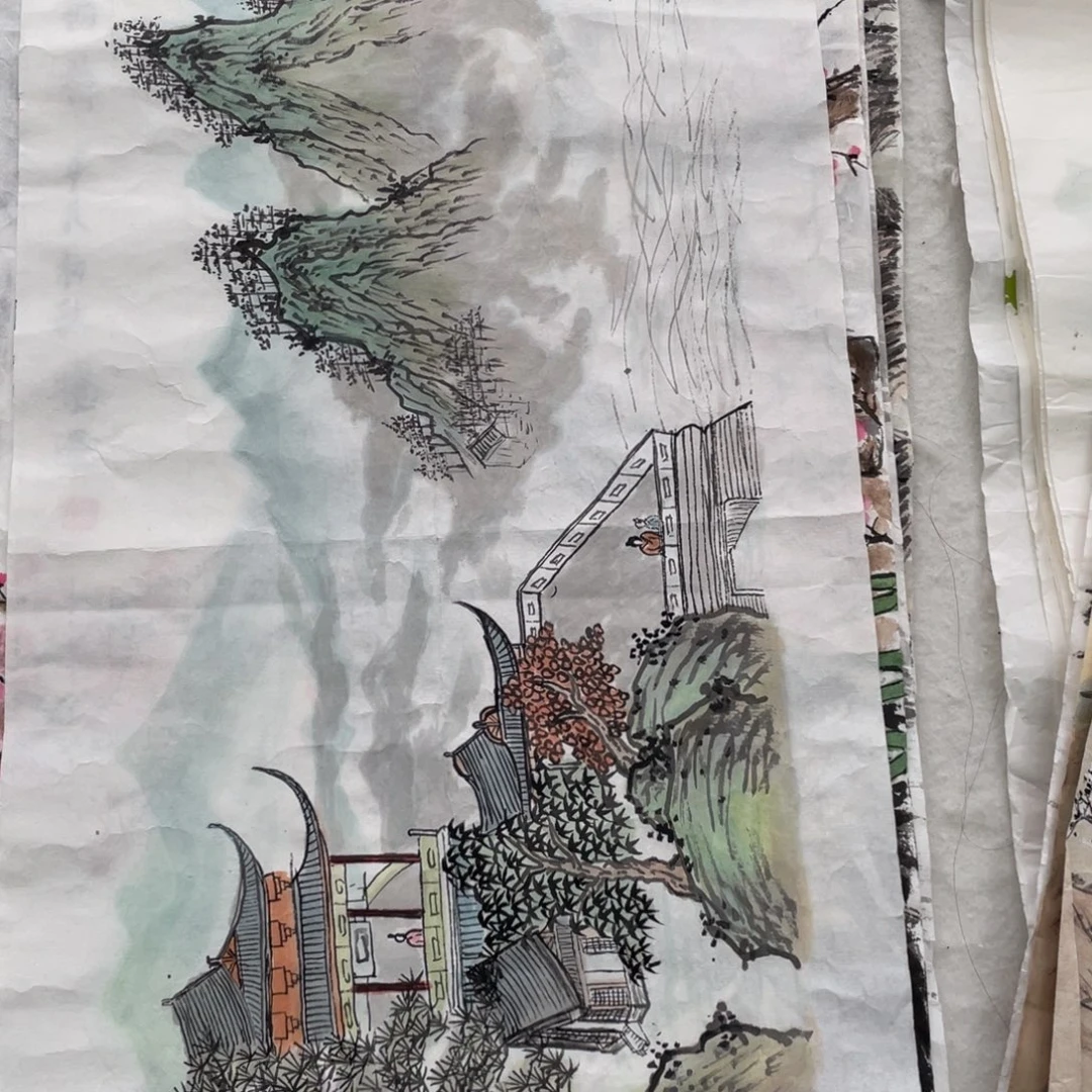 国画星云老师绘画