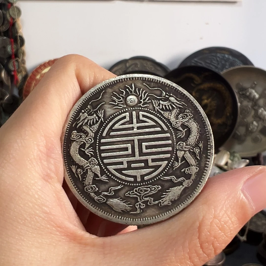金属复古工艺品龙洋