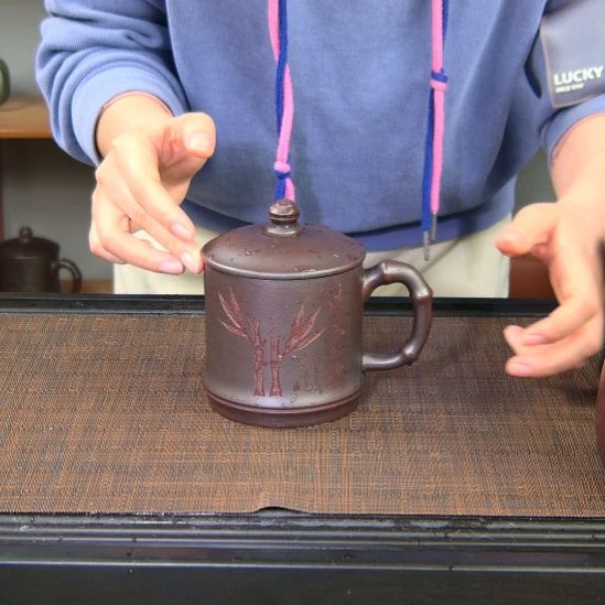 紫砂茶杯高货放漏