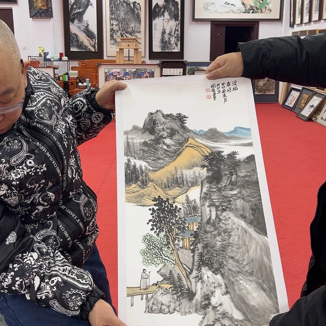 国画杜国庆老师艺术精品