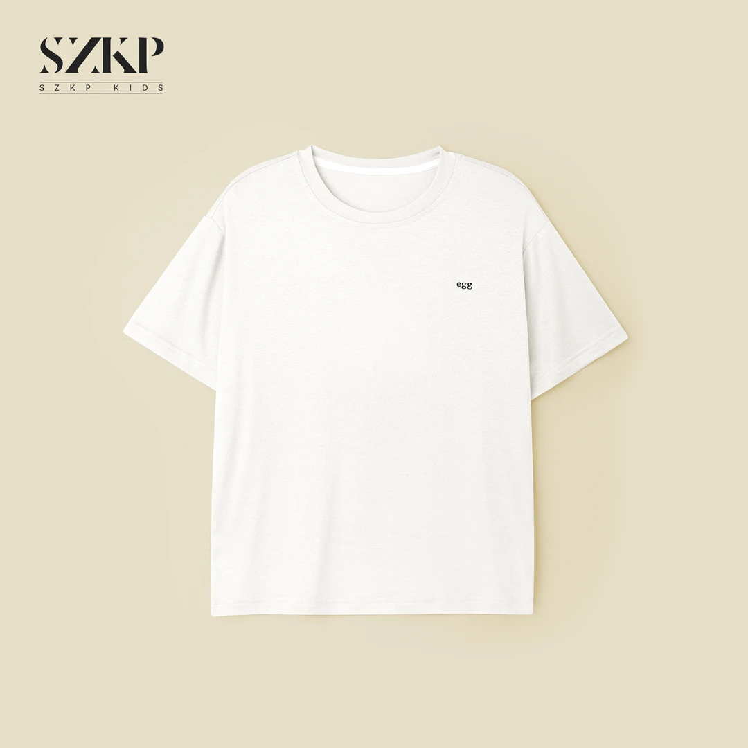 【SZKP】透气吸汗舒适t恤女童夏季新款儿童时尚休闲短袖HAYX550690