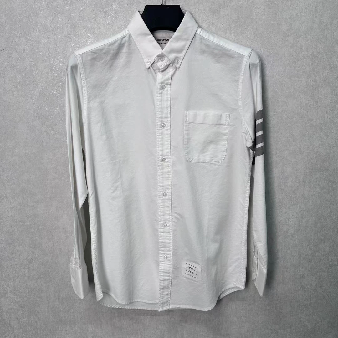 95新 THOMBROWNE 经典四道杠衬衣 1码