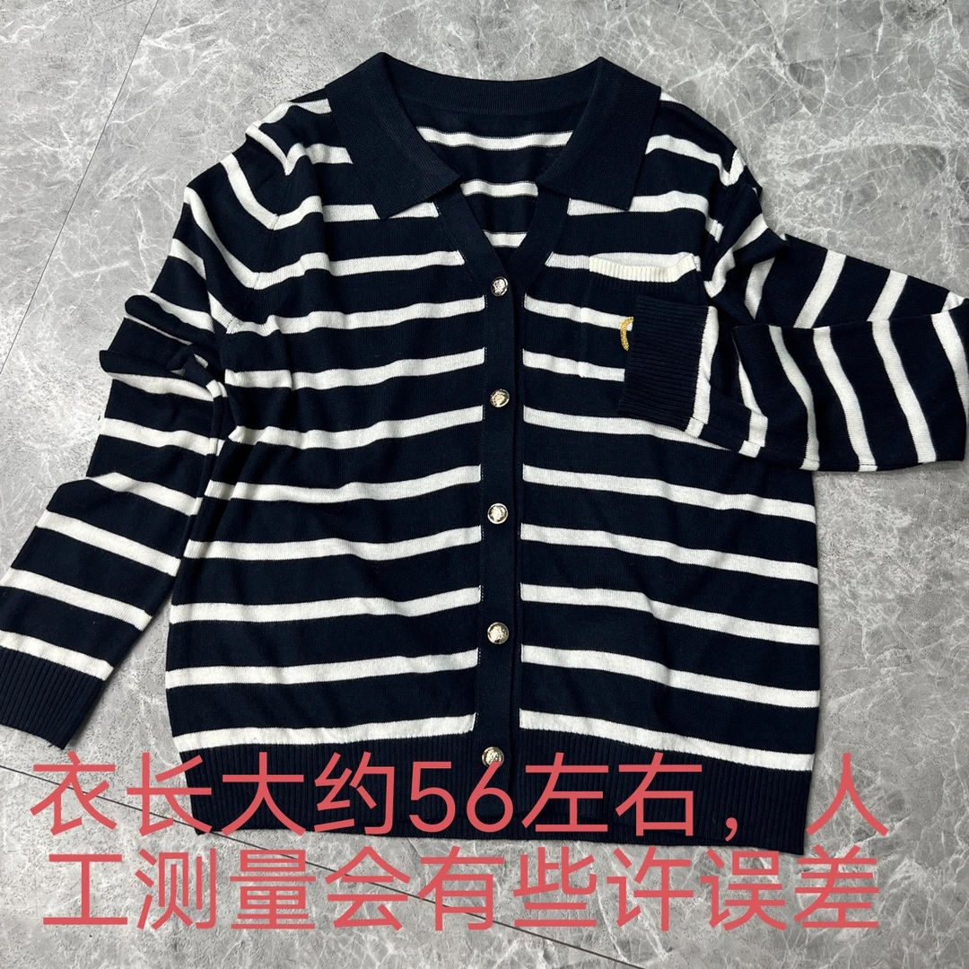 2566秋季新款时尚简约减龄针织衫女